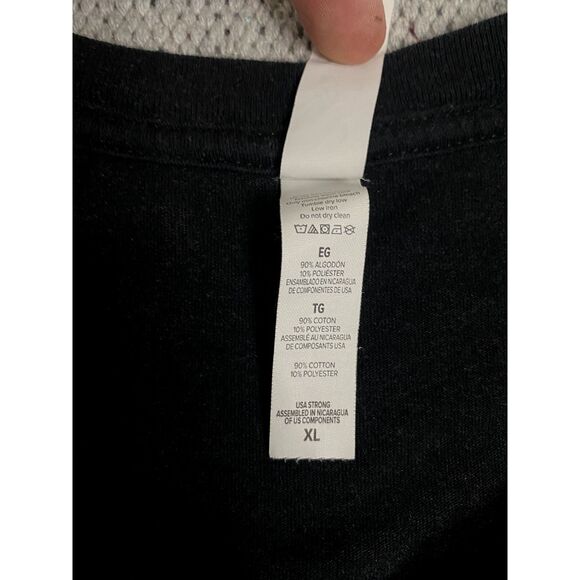 Dairy Queen Texas T-Shirt Mens XL Black It's a Texas Thing Neon Boot Graphic - Picture 2 of 8